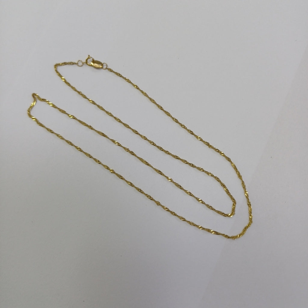 CADENA ORO 10 K 1,00 GRMS (SEMINUEVO)