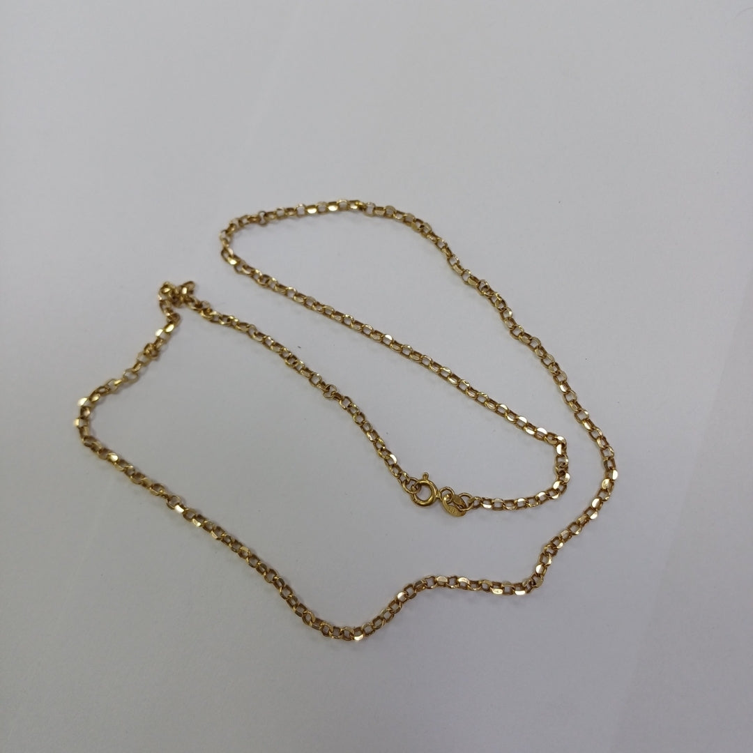 CADENA ORO 14 K 2,30 GRMS (SEMINUEVO)