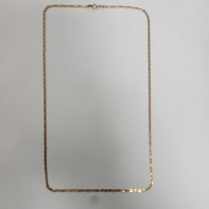 CADENA ORO COMBINADO 14 K 3,90 GRMS (SEMINUEVO)