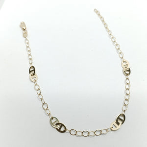 PULSERA ESPECIAL 14K 21 CM 1.8 GR (NUEVO)
