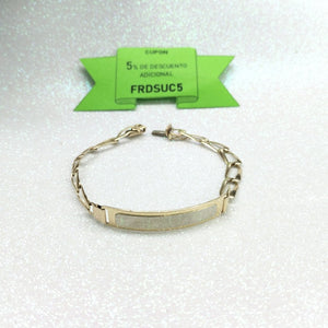 ESCLAVA ORO COMBINADO 14 K 9,50 GRMS (SEMINUEVO)