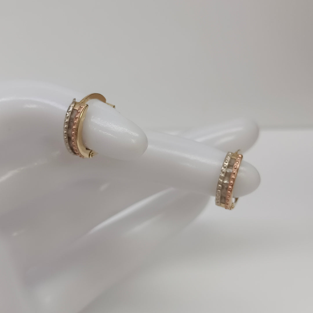 ARETES PAR ORO 10 K 1,30 GRMS (SEMINUEVO)