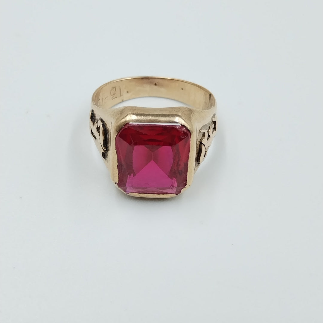 ANILLO ORO 10 K 10,40 GRMS (SEMINUEVO)