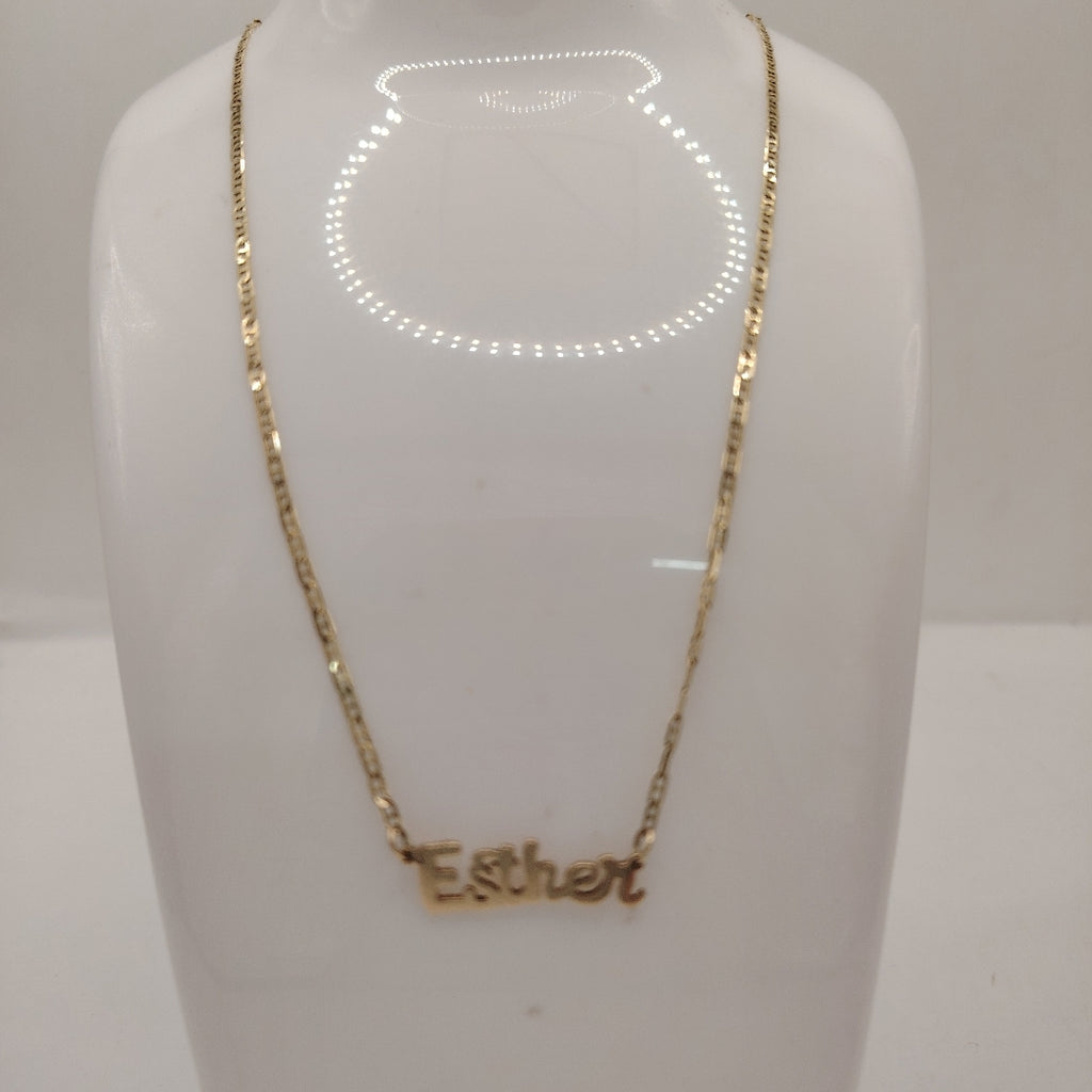 CADENA, DIJE ORO 10 K 4.1 GRMS (SEMINUEVO)
