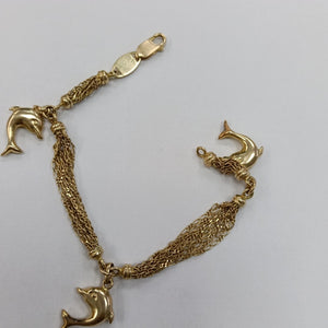 PULSERA ORO 14 K 15,30 GRMS (SEMINUEVO)