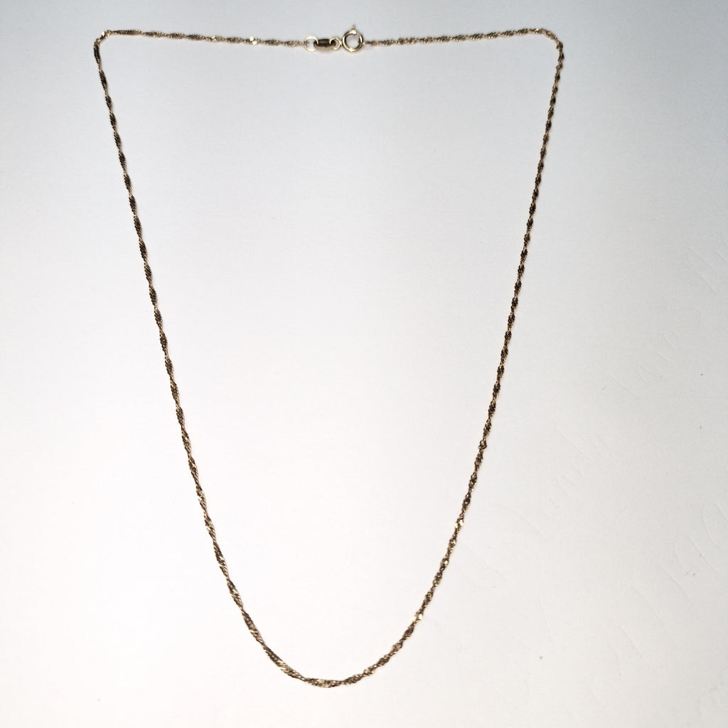 CADENA ORO 14 K 1.2 GRMS (SEMINUEVO)