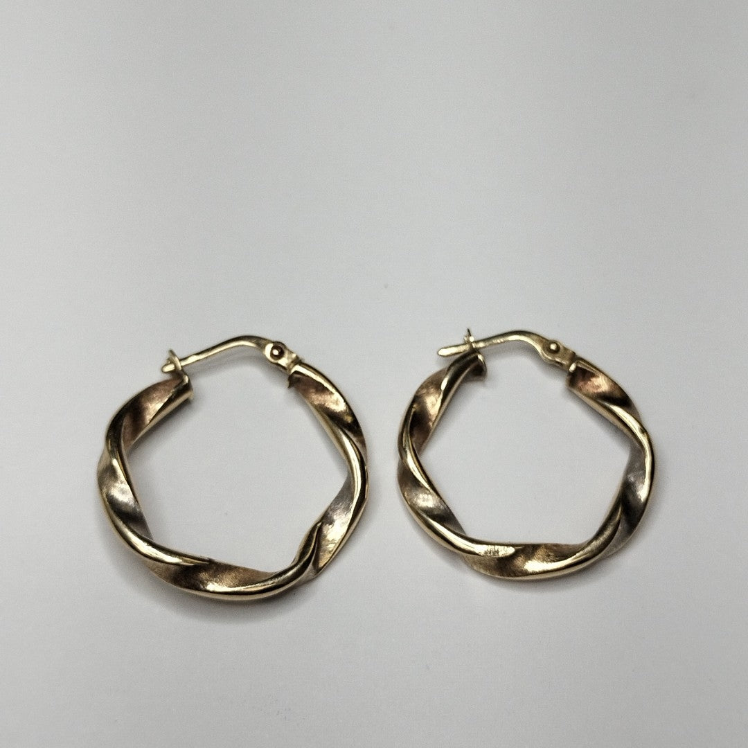 ARRACADAS PAR ORO 14 K 1.4 GRMS (SEMINUEVO)