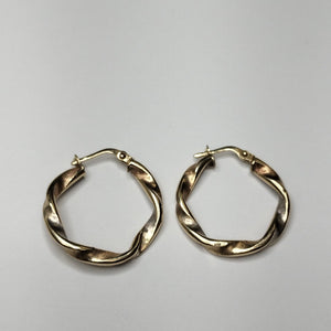 ARRACADAS PAR ORO 14 K 1.4 GRMS (SEMINUEVO)
