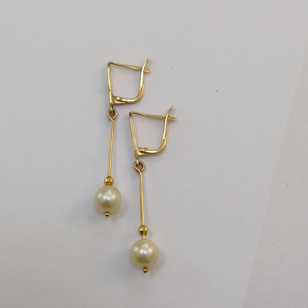 ARETES PAR ORO 14 K 3,90 GRMS (SEMINUEVO)