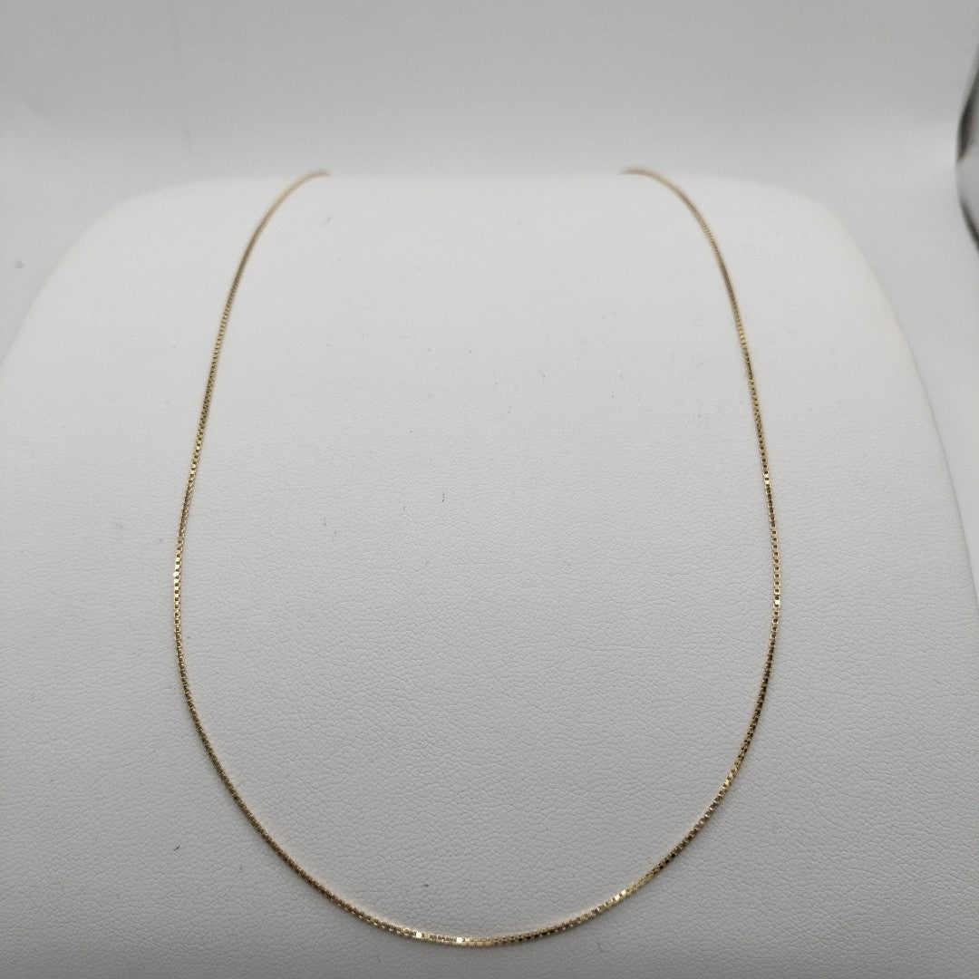 CADENA VENECIANO 14K 60 CM 2.6 GR (NUEVO)