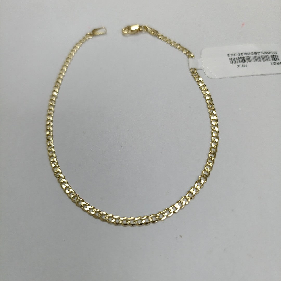 PULSERA BARBADA 14K 21 CM 2.3 GR (NUEVO)