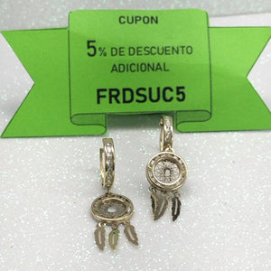 ARRACADAS PAR ORO 14 K 2.3 GRMS (SEMINUEVO)