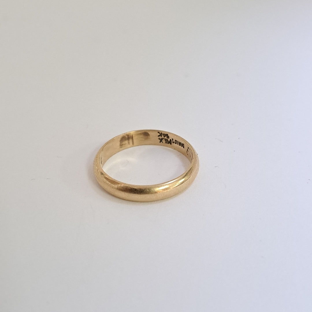 ARGOLLA ORO 14 K 2,60 GRMS (SEMINUEVO)