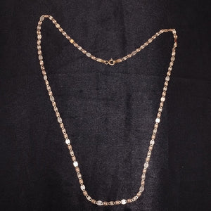 CADENA ORO COMBINADO 14 K 2,40 GRMS (SEMINUEVO)