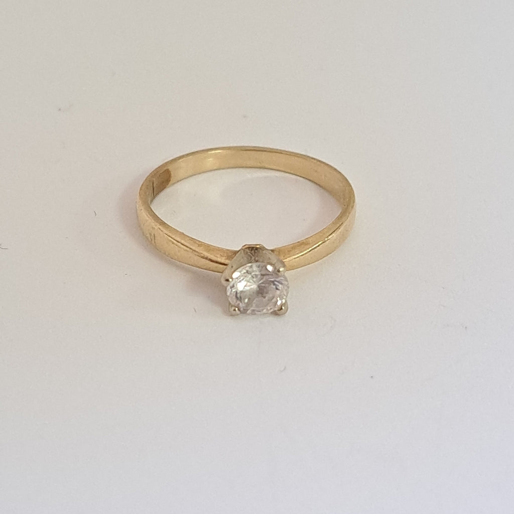 SOLITARIO ORO 14 K 2,10 GRMS (SEMINUEVO)