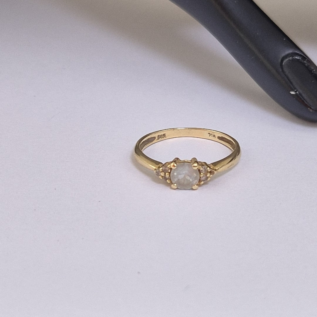 ANILLITO ORO 14 K 1,80 GRMS (SEMINUEVO)