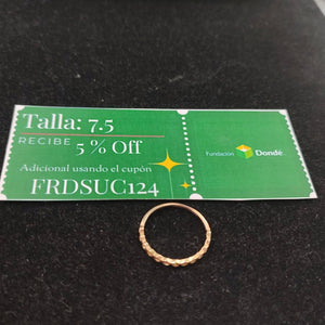 ANILLITO ORO 14 K 1,10 GRMS (SEMINUEVO)