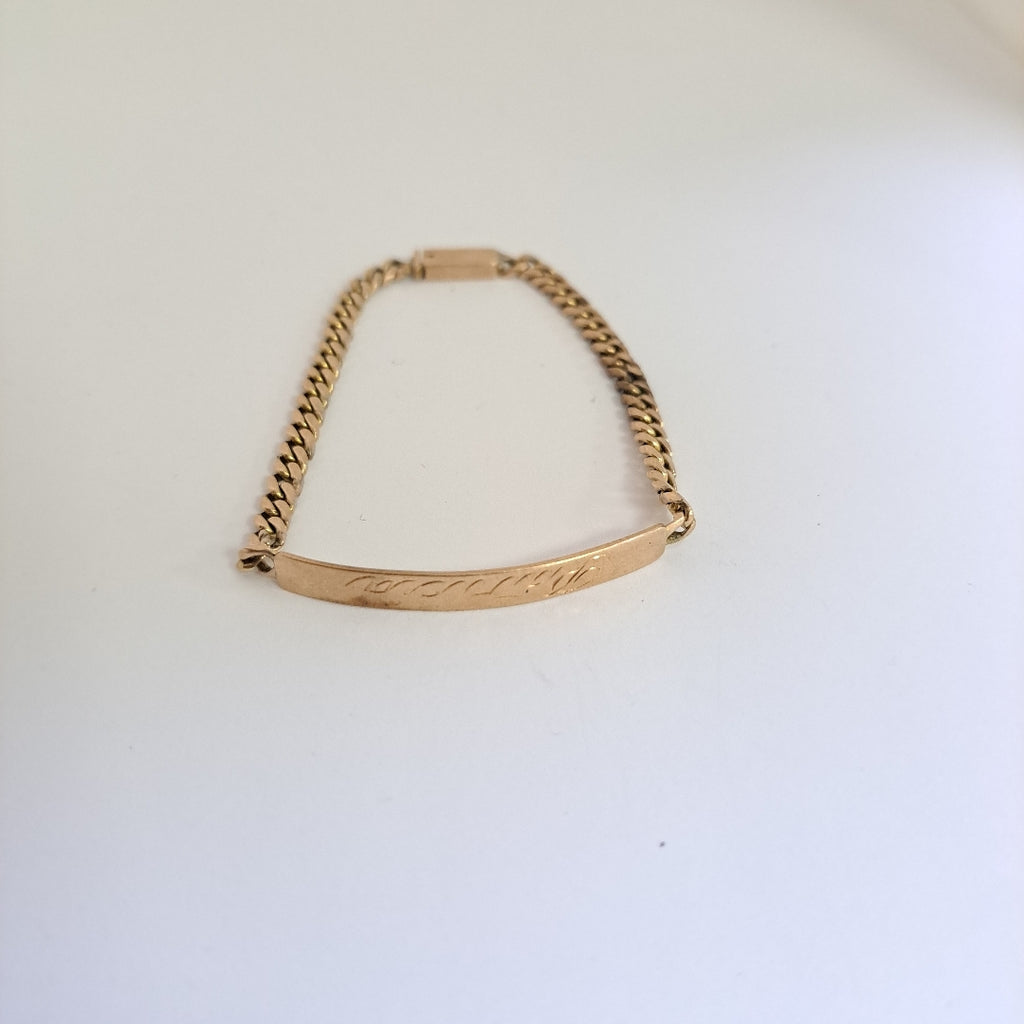 ESCLAVA ORO 14 K 7,70 GRMS (SEMINUEVO)