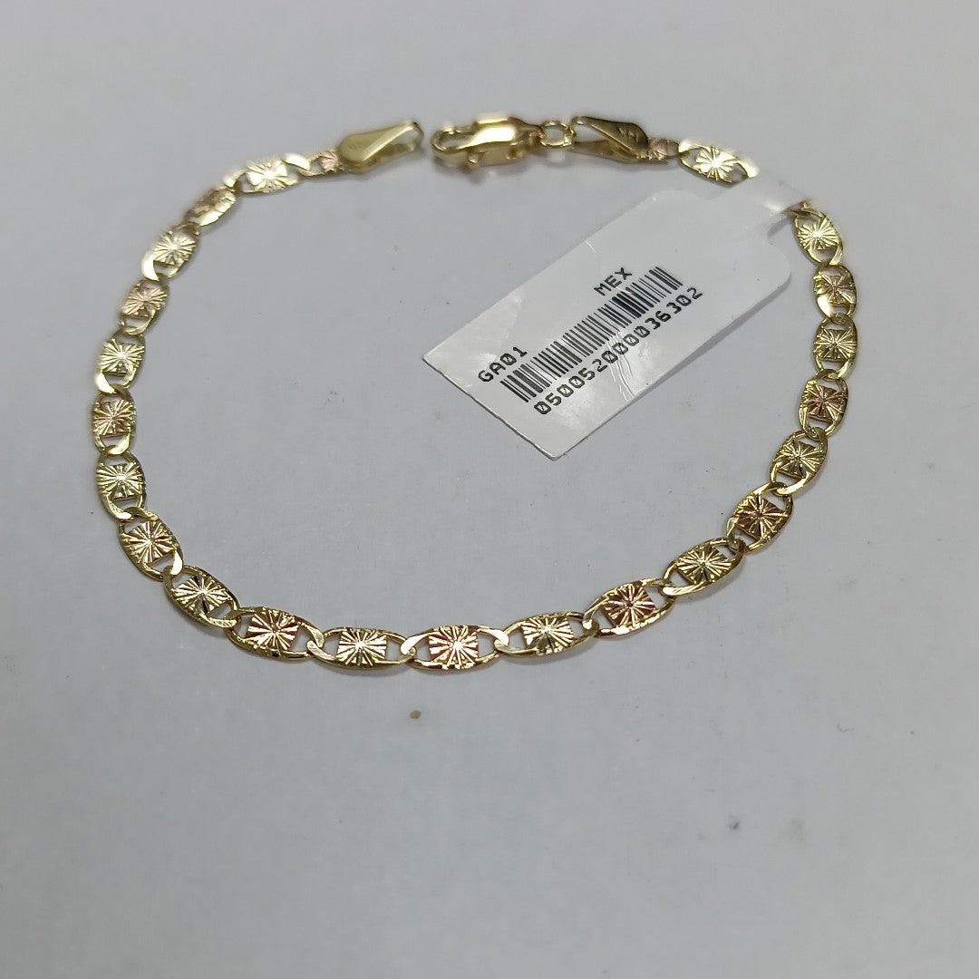 PULSERA GUCHI 14K 18 CM 2.8 GR (NUEVO)
