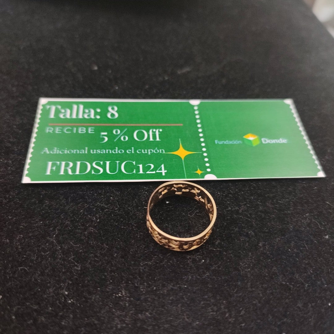 ANILLITO ORO 10 K 2,10 GRMS (SEMINUEVO)