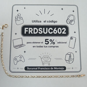 PULSERA ORO 10 K 1.5 GRMS (SEMINUEVO)