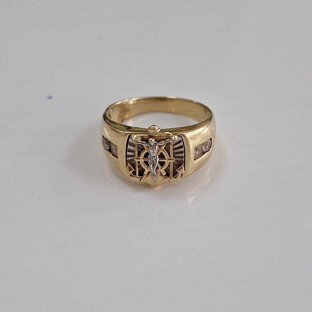 ANILLO ORO 14 K 5,80 GRMS (SEMINUEVO)