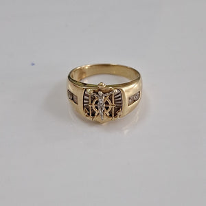 ANILLO ORO 14 K 5,80 GRMS (SEMINUEVO)