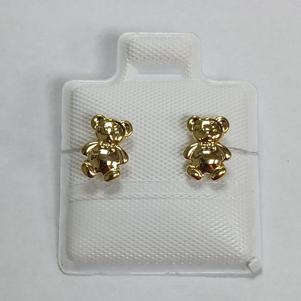 BROQUELES BROQUEL FIG OSO 14K 0.2592 GR (NUEVO)