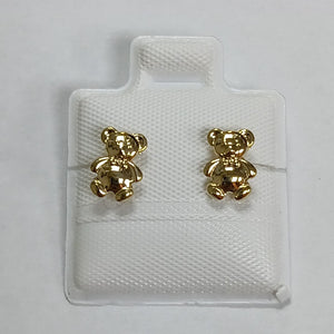BROQUELES BROQUEL FIG OSO 14K 0.2592 GR (NUEVO)