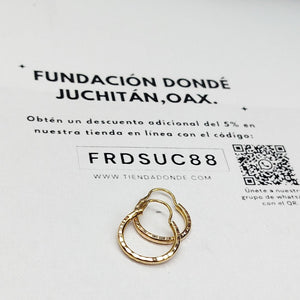 ARRACADAS PAR ORO 10 K 1,00 GRMS (SEMINUEVO)