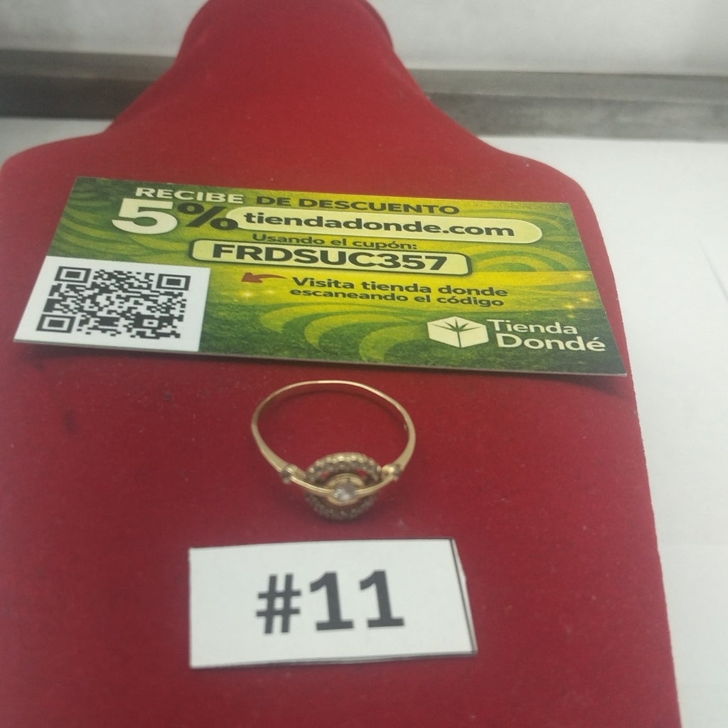 ANILLITO ORO 14 K 2.1 GRMS (SEMINUEVO)