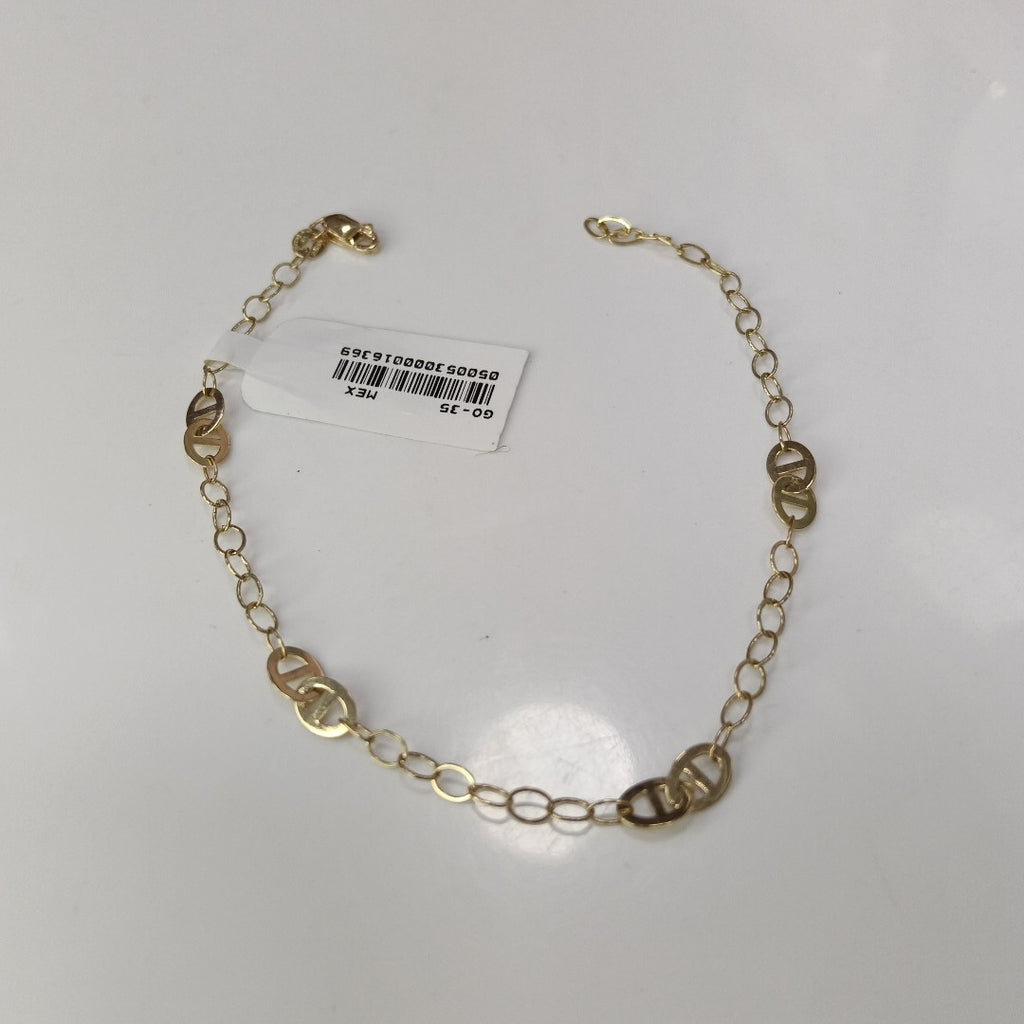 PULSERA ESPECIAL 14K 21 CM 1.8 GR (NUEVO)