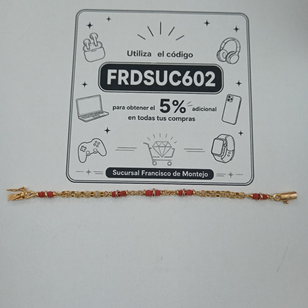 PULSERA ORO 10 K 6,70 GRMS (SEMINUEVO)