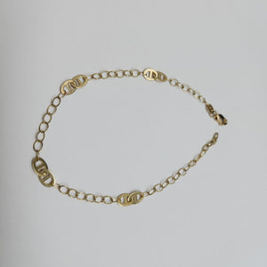 PULSERA ESPECIAL 14K 21 CM 1.9 GR (NUEVO)