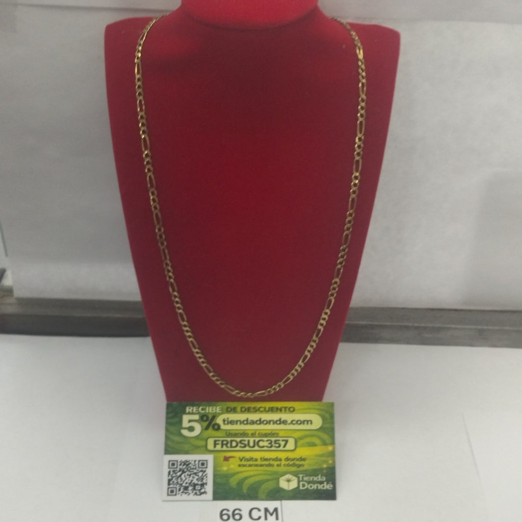 CADENA ORO 10 K 9.4 GRMS (SEMINUEVO)
