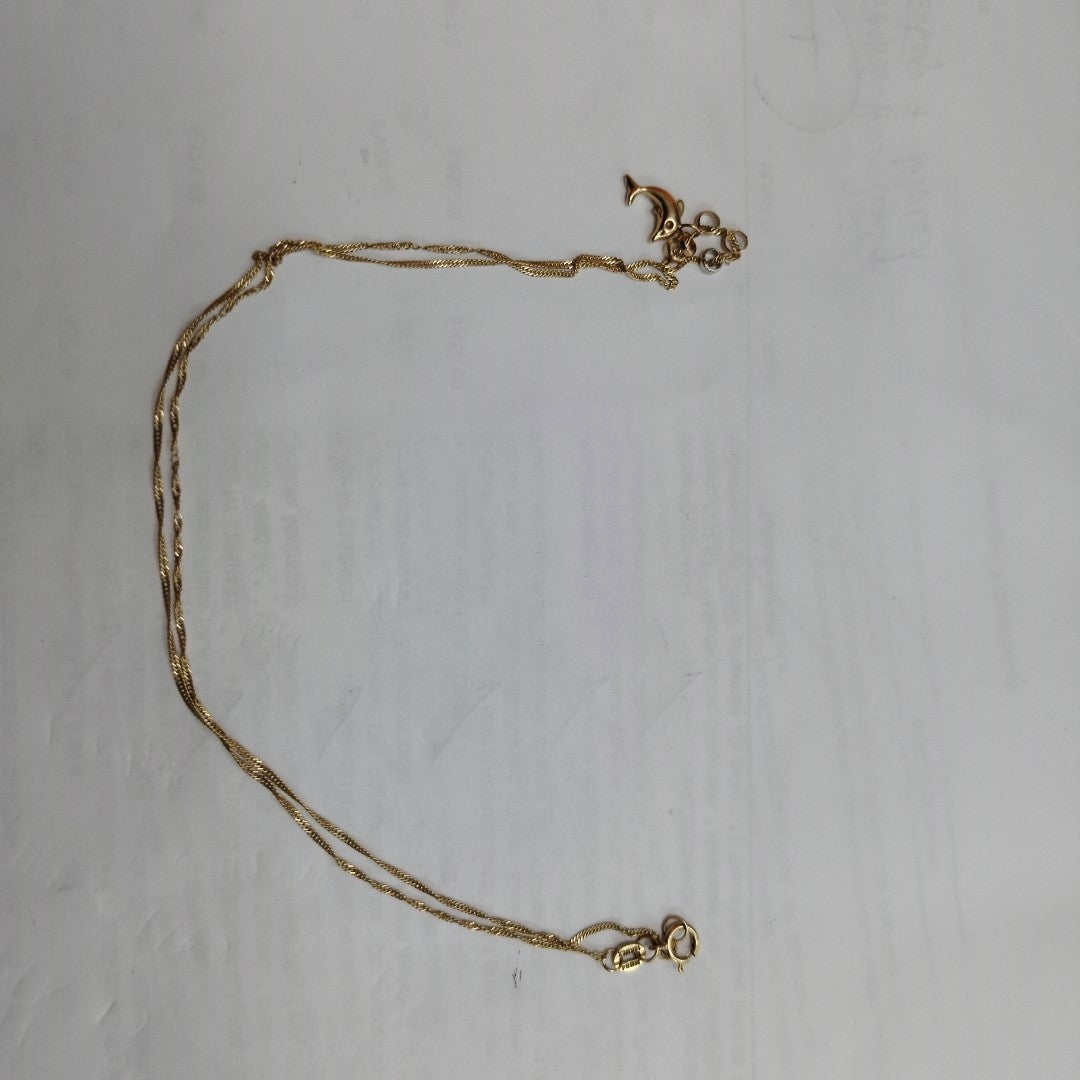 GARGANTILLA ORO 10 K 1.4 GRMS (SEMINUEVO)