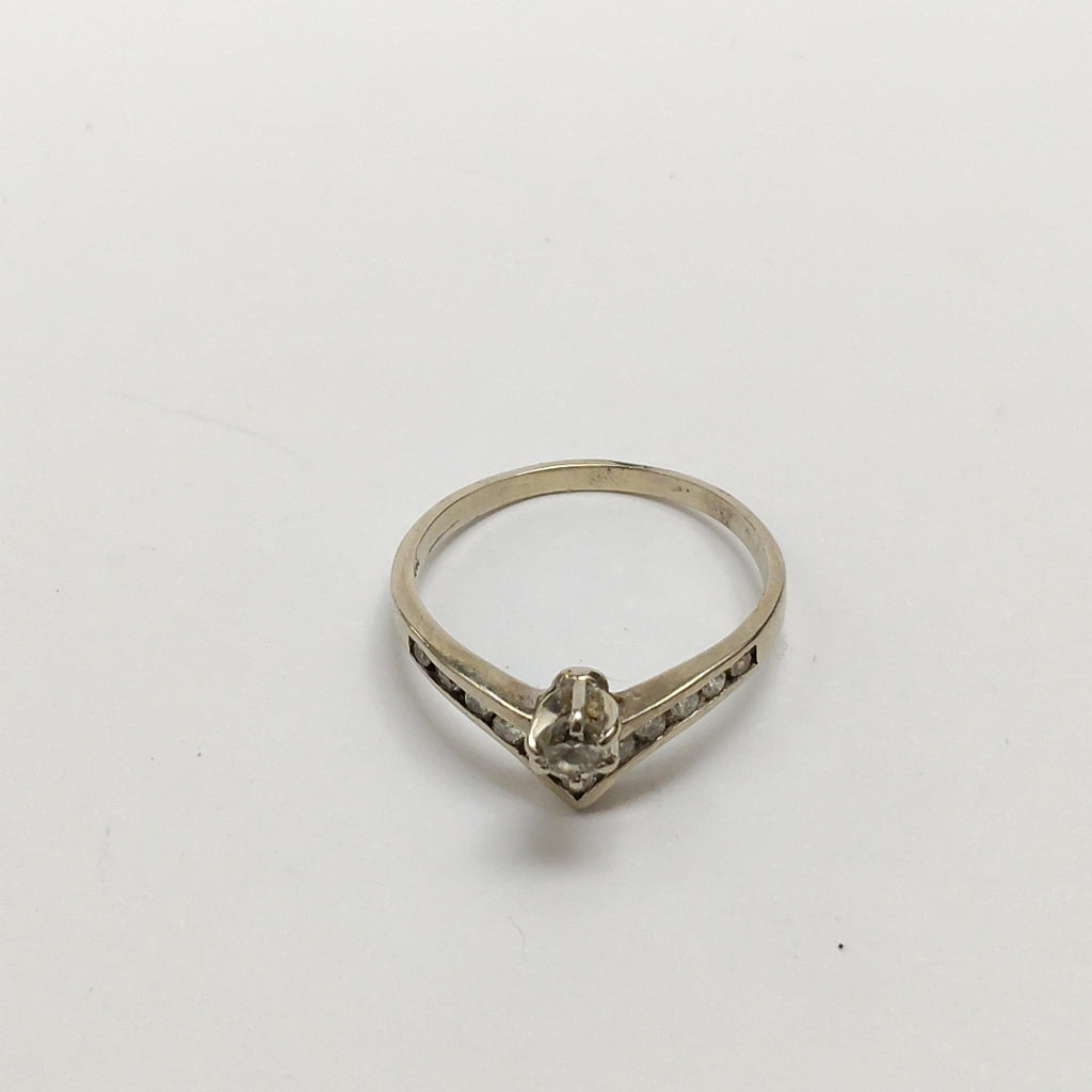 ANILLITO ORO BLANCO 14 K 2,20 GRMS (SEMINUEVO)