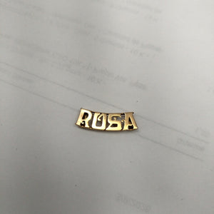 DIJE ORO 14 K 0.9 GRMS (SEMINUEVO)