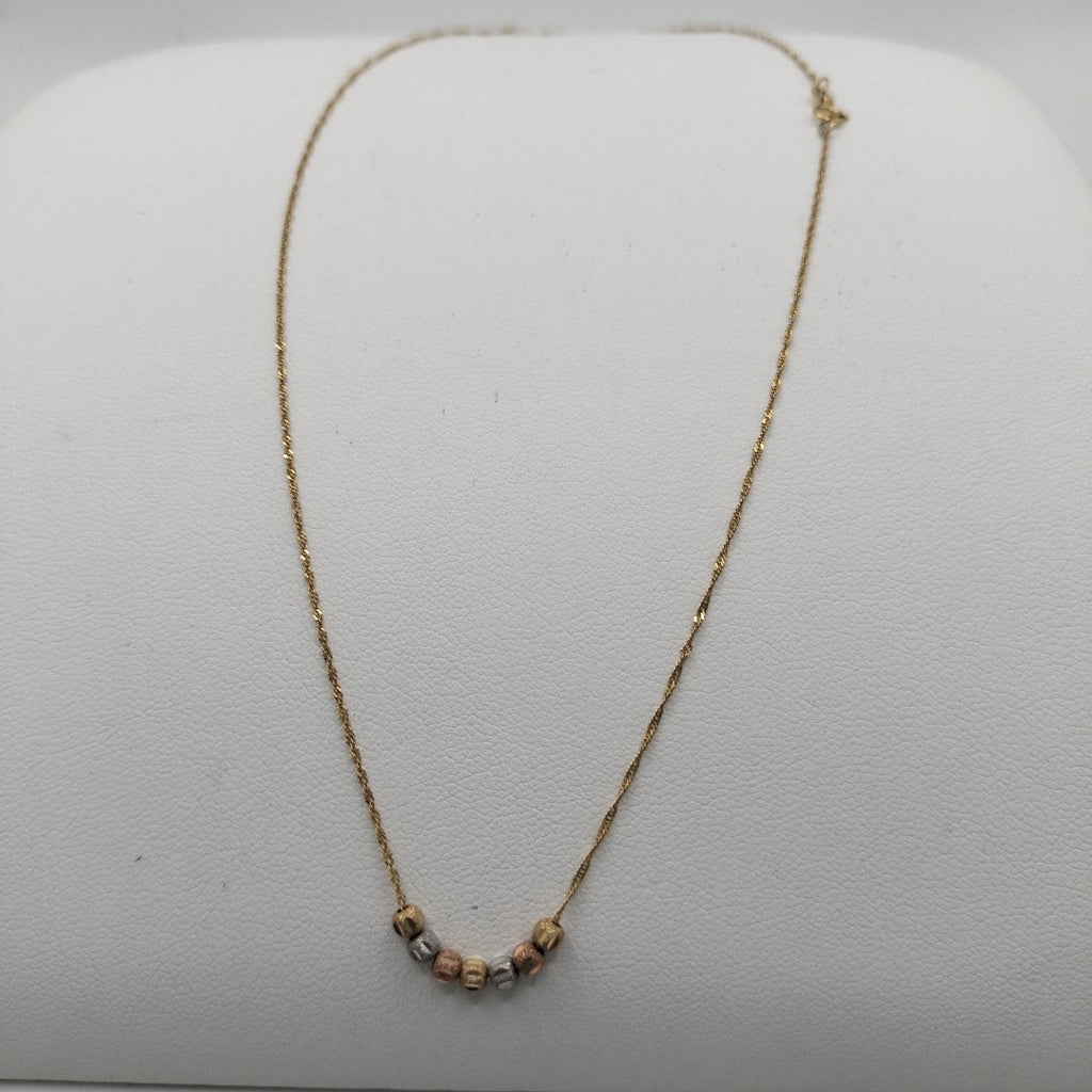 CADENA ORO 14 K 1,30 GRMS (SEMINUEVO)