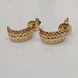 BROQUELES ORO 14K 1.8 (NUEVO)