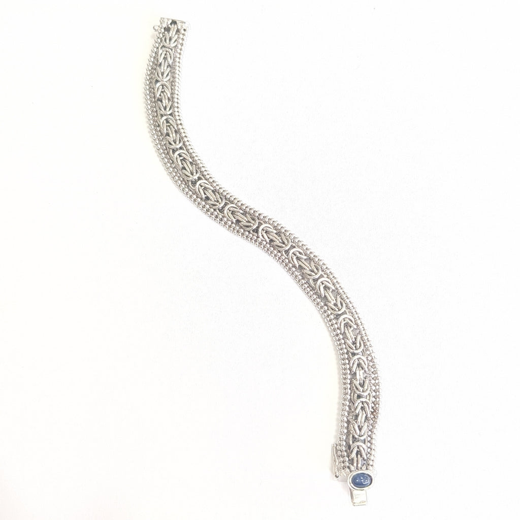 PULSERA ORO BLANCO 14 K 23,70 GRMS (SEMINUEVO)