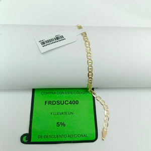 PULSERA GUCHI 14K 18 CM 3.3 GR (NUEVO)
