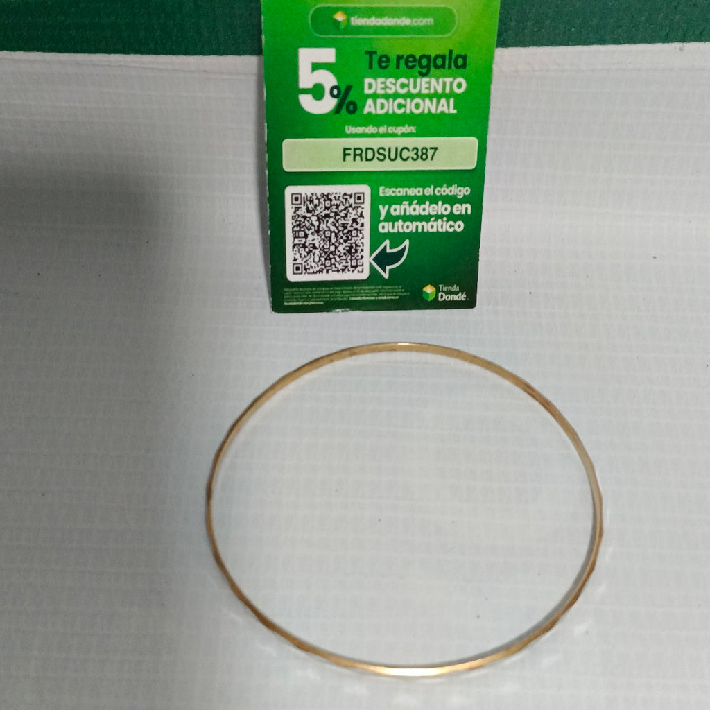 PULSERA RIGIDA ORO 14 K 5,40 GRMS (SEMINUEVO)