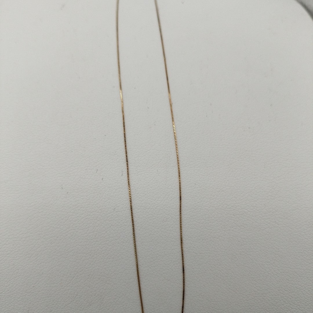 CADENA ORO 14 K 0,80 GRMS (SEMINUEVO)