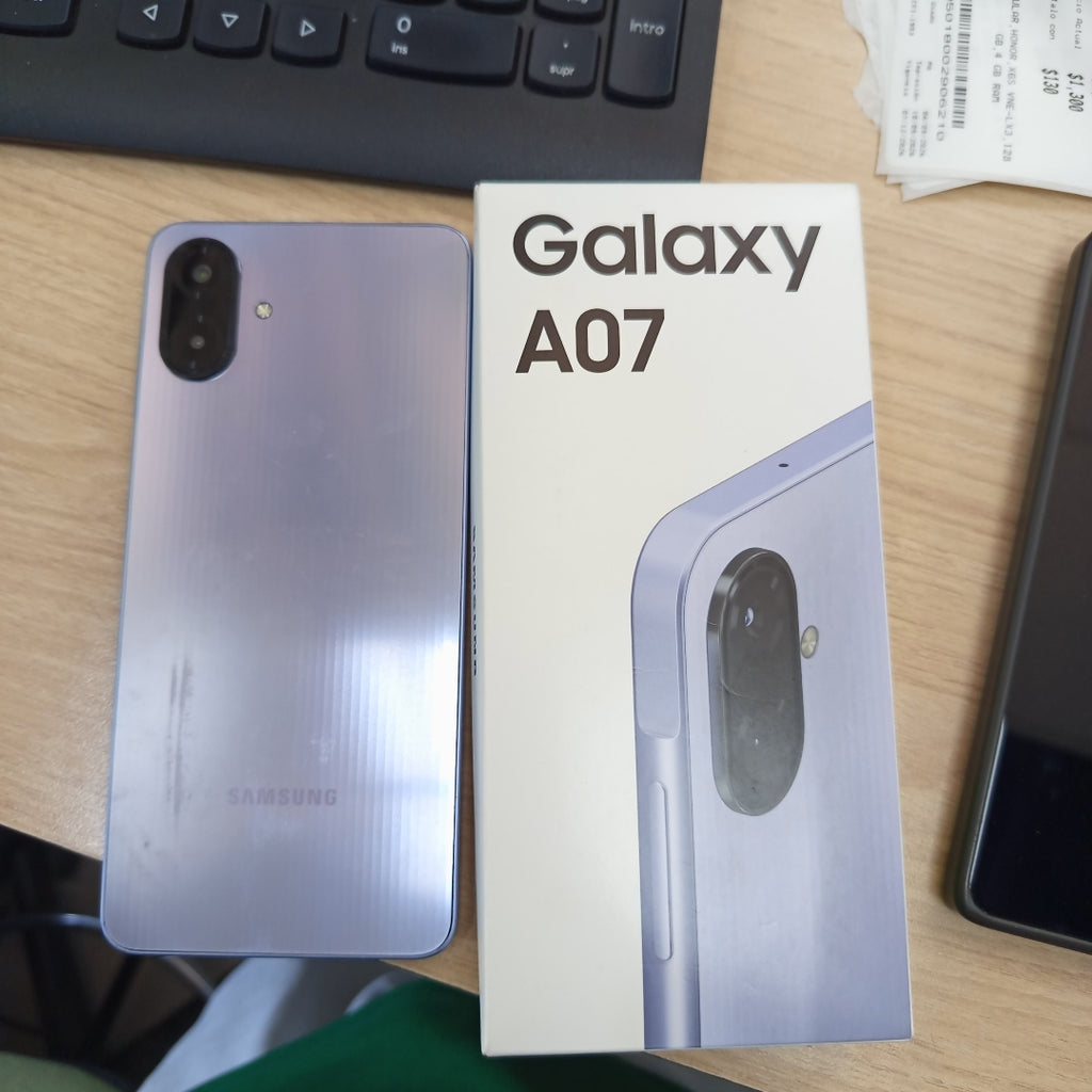 CELULAR SAMSUNG GALAXY A07 SM-A075M (2025) 64 GB 4 GB RAM (SEMINUEVO)