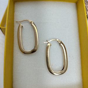 ARRACADAS PAR ORO 14 K 2.5 GRMS (SEMINUEVO)