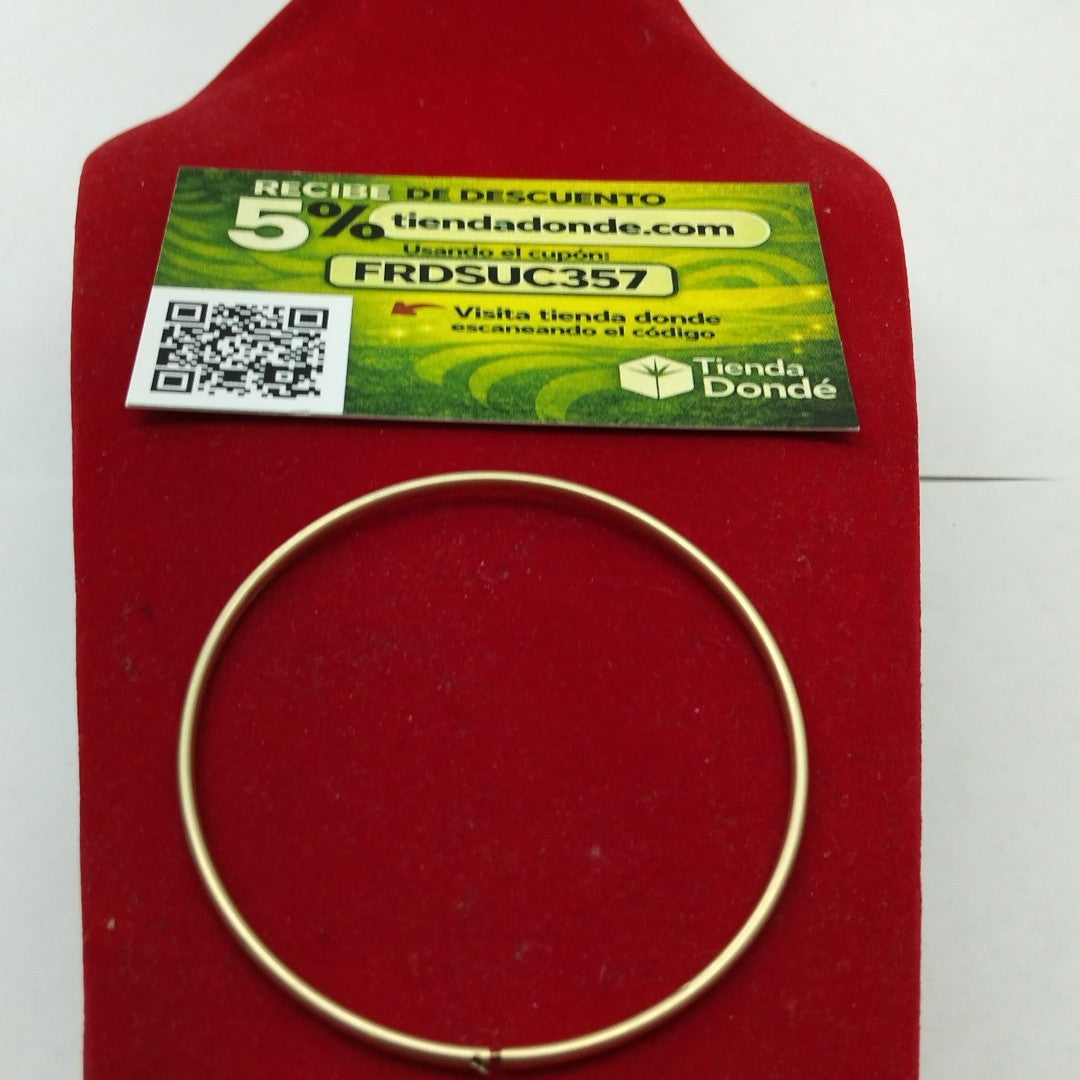 PULSERA RIGIDA ORO 8 K 3.4 GRMS (SEMINUEVO)