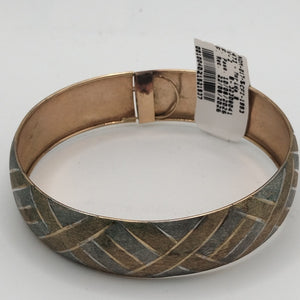 PULSERA RIGIDA ORO 10 K 6,40 GRMS (SEMINUEVO)