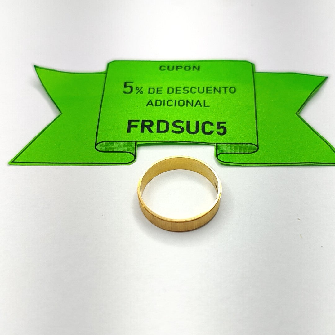 ARGOLLA ORO 18 K 2,90 GRMS (SEMINUEVO)