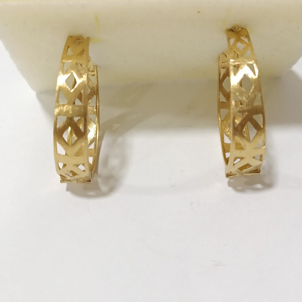 ARRACADAS PAR ORO 18 K 11 GRMS (SEMINUEVO)